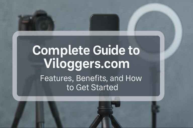 Complete Guide to Viloggers.com: Features, Benefits, and How to Get Started